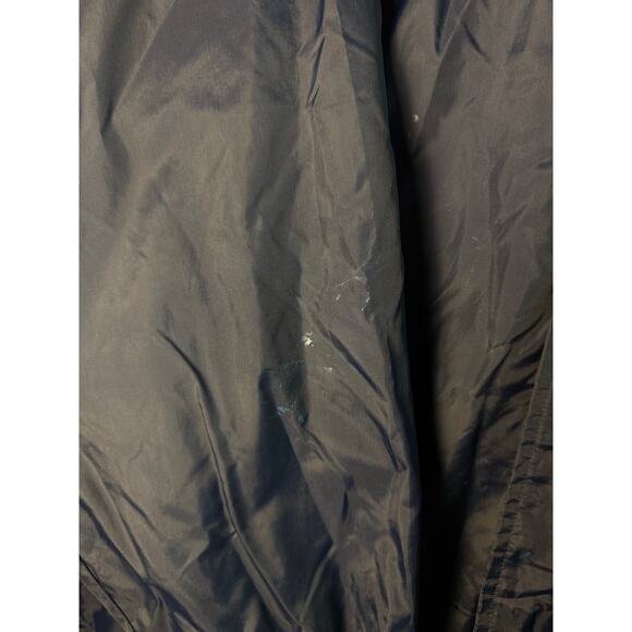 Vintage Logo 7 Cowboys Satin Button Snap Full Zip Navy Windbreaker Jacket XL - Picture 3 of 5